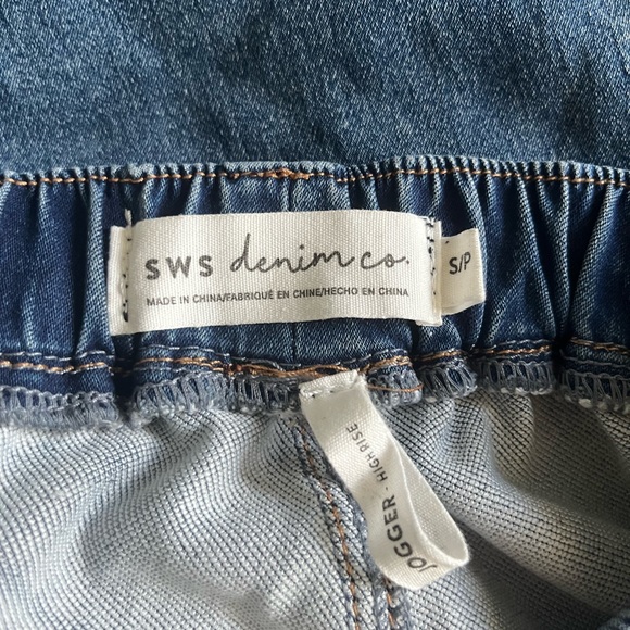 Denim Blue Cargo Joggers - Picture 5 of 5